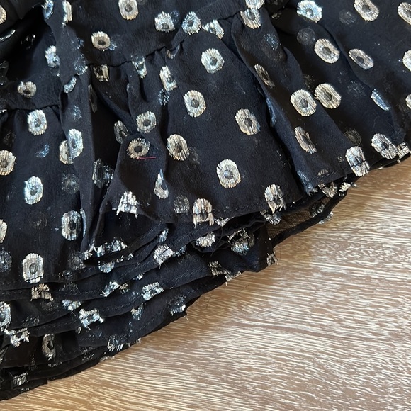 Generation Love Selena Skirt in Black/Silver Size S - Picture 7 of 11